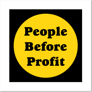 People Before Profit Posters and Art